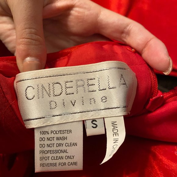 Prom dress short with scarf. size small - Picture 4 of 4